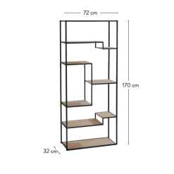 Sale CASA TRAPP Scaffale Da Parete Marrone