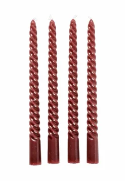 Best CASA TWIST Candele Intrecciate Set Di 4 Verde