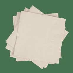 Outlet CASA UNI Set Di 20 Tovaglioli Beige