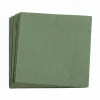 Store CASA UNI Set Di 20 Tovaglioli Verde Chiaro