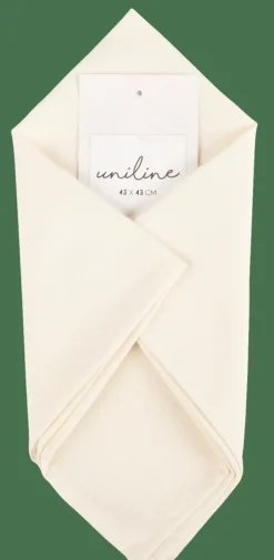 New CASA UNILINE Tovagliolo Bianco Antico