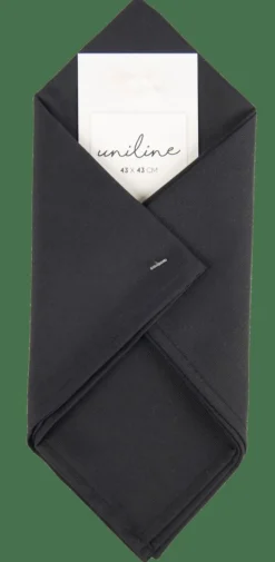 Sale CASA UNILINE Tovagliolo Nero