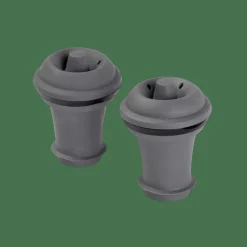 Clearance CASA VACUVIN Tappi Da Vino Set Di 2 Grigio