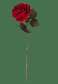 Online CASA VELVET Fiore Artificiale Rosso