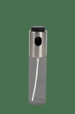 Fashion CASA VINAIGRE Vaporizzatore Olio O Aceto Nero, Argentato, Trasparente