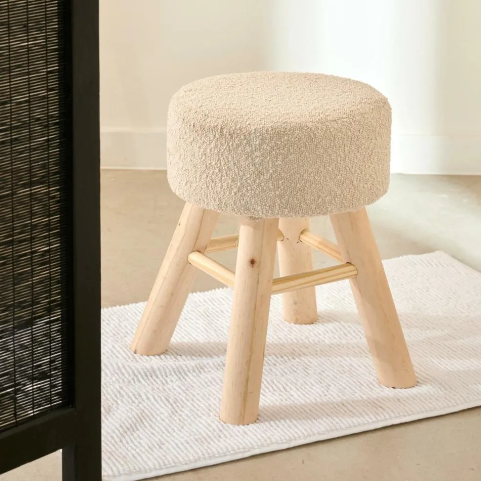 Flash Sale CASA VINCE Sgabello Bianco