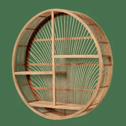 New CASA WAYI Scaffale Pensile Naturale