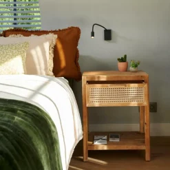 New CASA WEBSTER Comodino Naturale