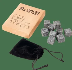 Clearance CASA WHISKEY Cubetti Refrigeranti Set Di 9 Grigio Scuro