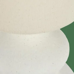 Clearance CASA WHITESTONE Lampada Tav+paralume E27 Bianco Antico