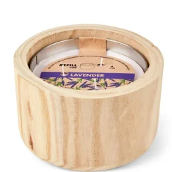 Sale CASA WOOD Ricarica Candela Esterni Viola