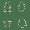 Cheap CASA X-MAS GOLD Formine Coppaimpasto Set Di 4 Dorato
