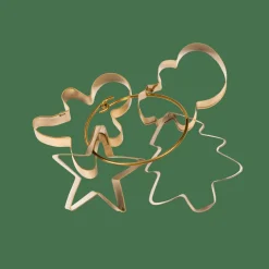 Cheap CASA X-MAS GOLD Formine Coppaimpasto Set Di 4 Dorato