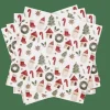 Flash Sale CASA X-MAS VIBE Set Di 20 Tovaglioli Multicolore