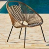 Hot CASA YUMA Sedia Lounge Naturale
