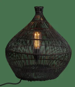 Hot CASA ZALOU Lampada Da Tavolo Nero