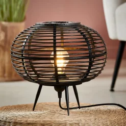 Hot CASA ZANZI Lampada Da Tavolo E27 Nero